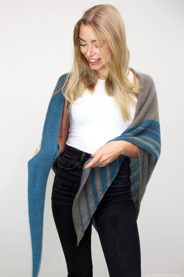 Strickanleitung für Dreieckstuch, Mütze & Stulpen | SET Cashmere-Yak #1