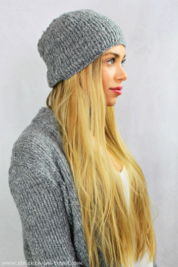 Strickanleitung für Strickweste & BONUS Mütze | Cardigan KARUSO #2