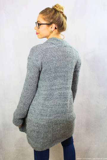 Strickanleitung für Strickweste & BONUS Mütze | Cardigan KARUSO #2