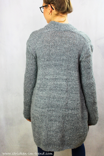 Strickanleitung für Strickweste & BONUS Mütze | Cardigan KARUSO #2