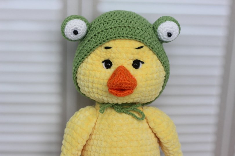 Häkelanleitung für Plüsch Entchen