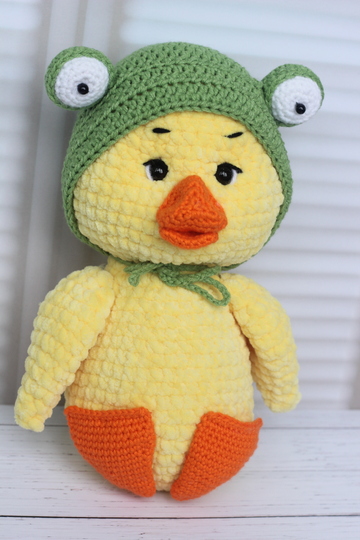 Häkelanleitung für Plüsch Entchen