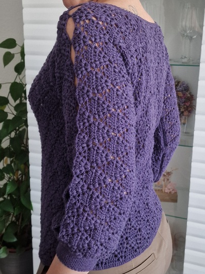 Häkelanleitung für den Pulli "Aurora"