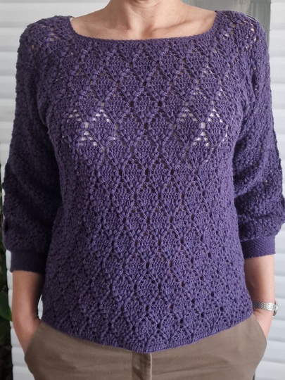 Häkelanleitung für den Pulli "Aurora"