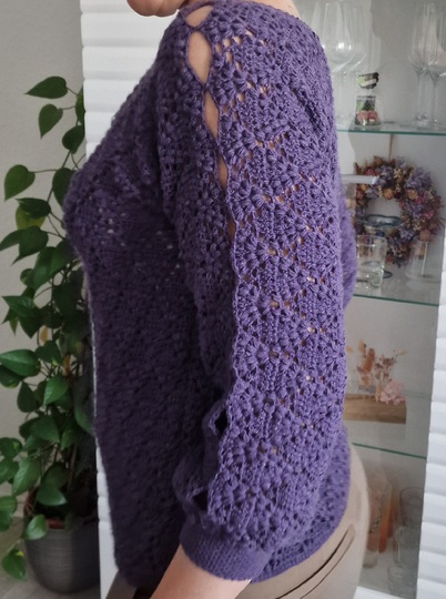 Häkelanleitung für den Pulli "Aurora"