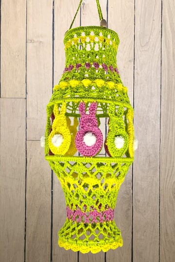 Häkelanleitung Häschen Lampion