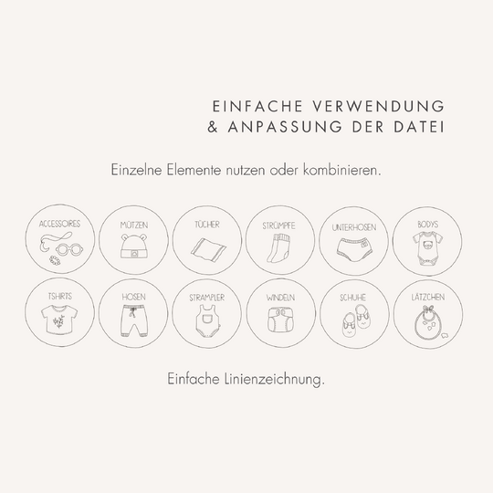 Plotter- und Laserdatei "ORDNUNG SPIELSACHEN" SVG PNG