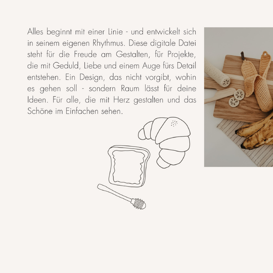 Plotter- und Laserdatei "BON APPETIT" - liebevoll gestaltete Zeichnung