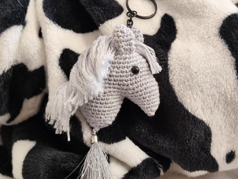 Crochet Pattern - Horse Keychain