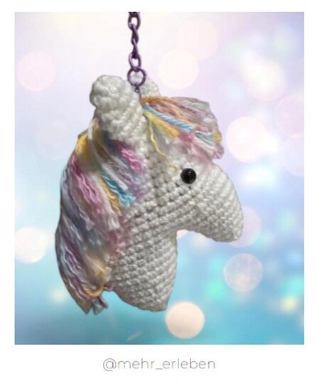 Crochet Pattern - Horse Keychain