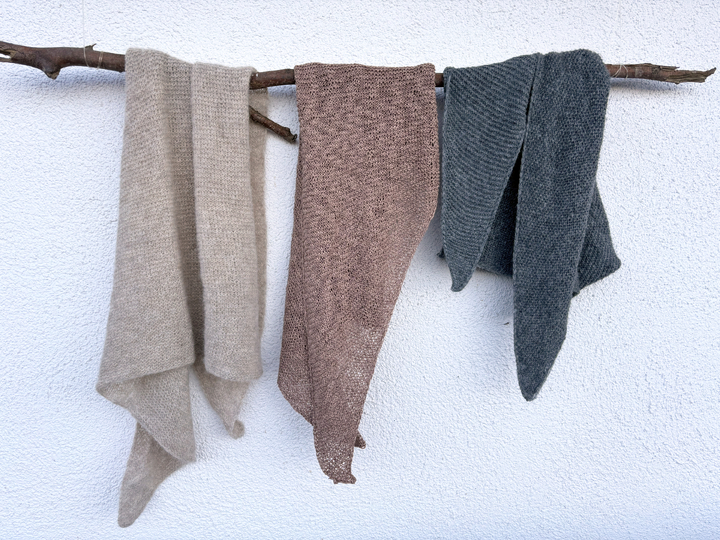 Basis-Tuch DÜNENTUCH | jede Größe | jedes Garn | o. Maschenprobe