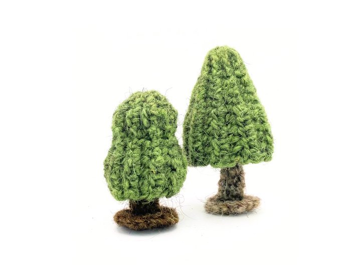 Amigurumi Tree Crochet Pattern PDF – Different Shapes & Sizes