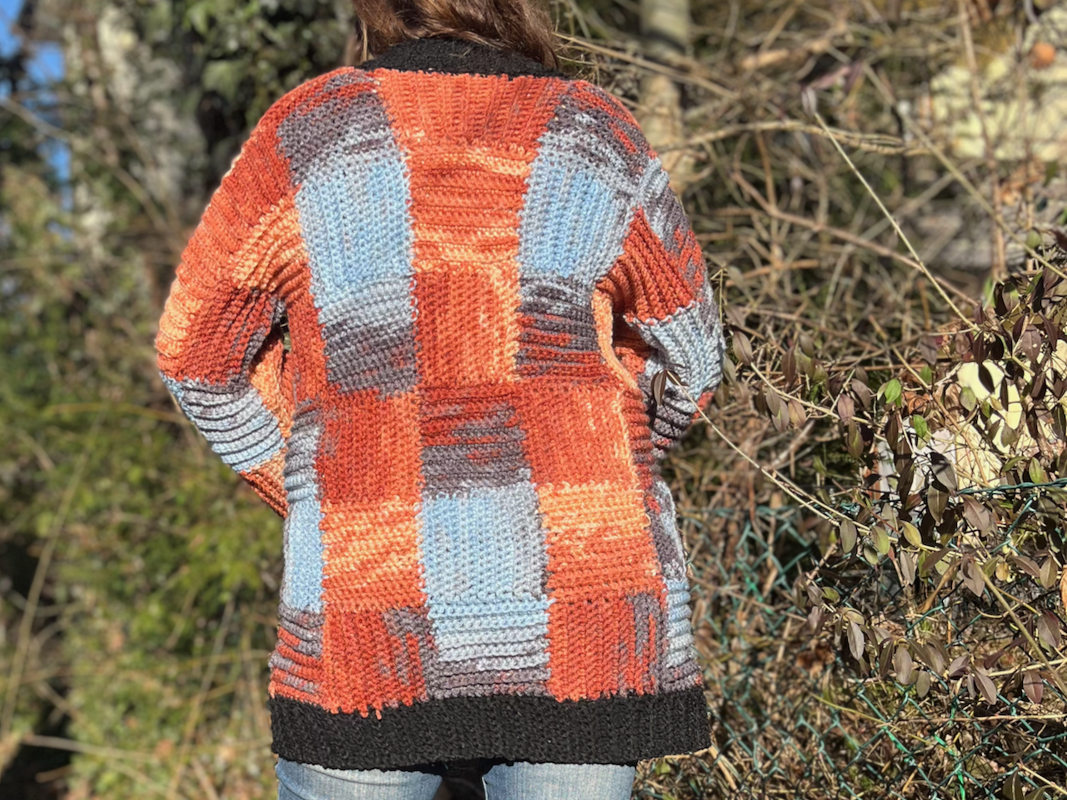 Häkelanleitung Mosaik-Cardigan - Bild 6