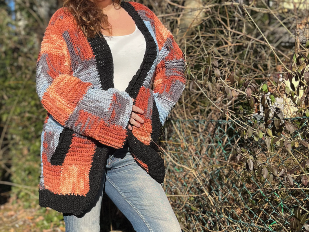 Crochet Pattern Mosaic-Cardigan - Image 4