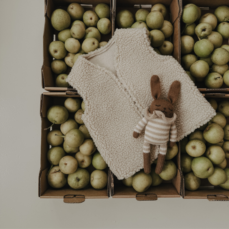 E-Book Nr. 2024 - Lammfell Weste (Größe 56–98) - Bild 3