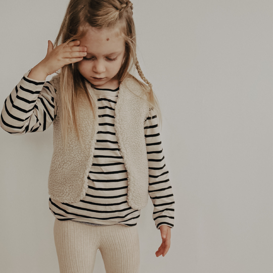 E-Book Nr. 2024 - Lammfell Weste (Größe 56–98)