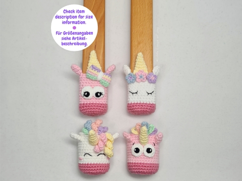 Crochet Pattern Amigurumi Chair Leg Covers "Unicorn Parade"