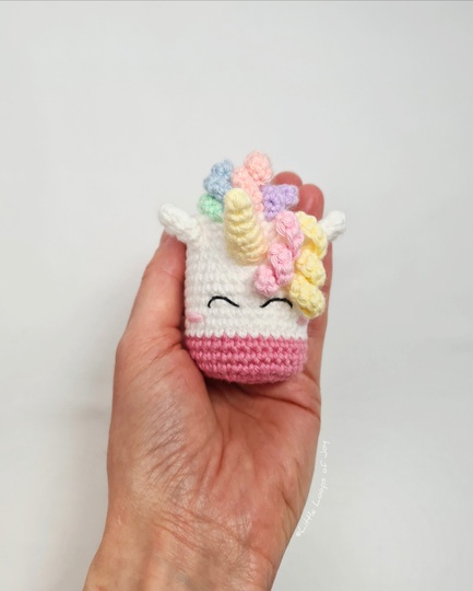 Crochet Pattern Amigurumi Chair Leg Covers "Unicorn Parade"