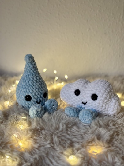 Himmels-Freunde Bundle – Wolke, Tropfen, Stern & Mond