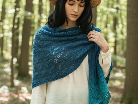 Ägäis Schal oder Stola