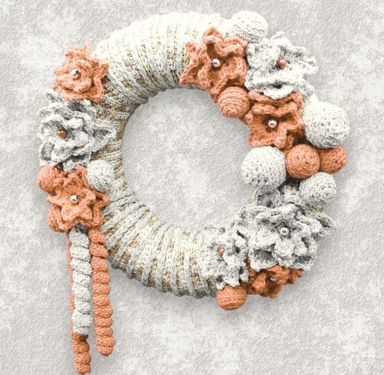 Türkranz mit Blüten