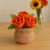 Elegant Rose Pot – Crochet Flower Basket PDF Pattern