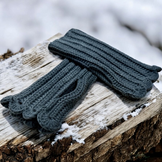 Handstulpen häkeln|einfache Winterstulpen mit Struktur (auch für Anfänger)