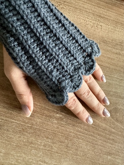 Handstulpen häkeln|einfache Winterstulpen mit Struktur (auch für Anfänger)