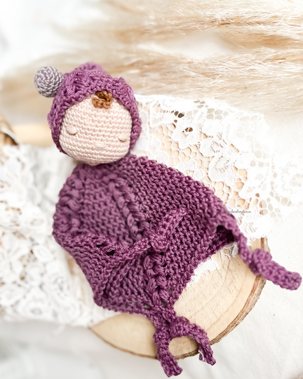 Häkelanleitung Schmusetuch/Schlafpüppchen „Charlie“