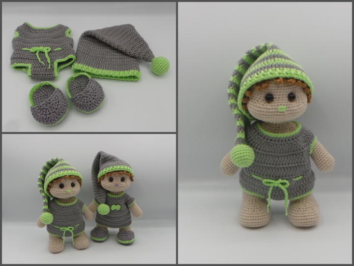 Häkelanleitung Erweiterungsset für Pummelchen