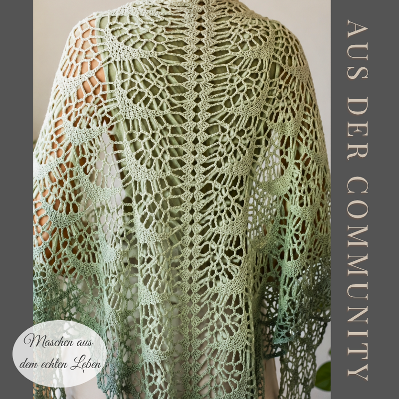 Crochet Pattern Bundle for Triangle Shawls | BioTronik Collection - Image 16