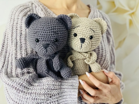 Häkelanleitung - Amigurumi Bär