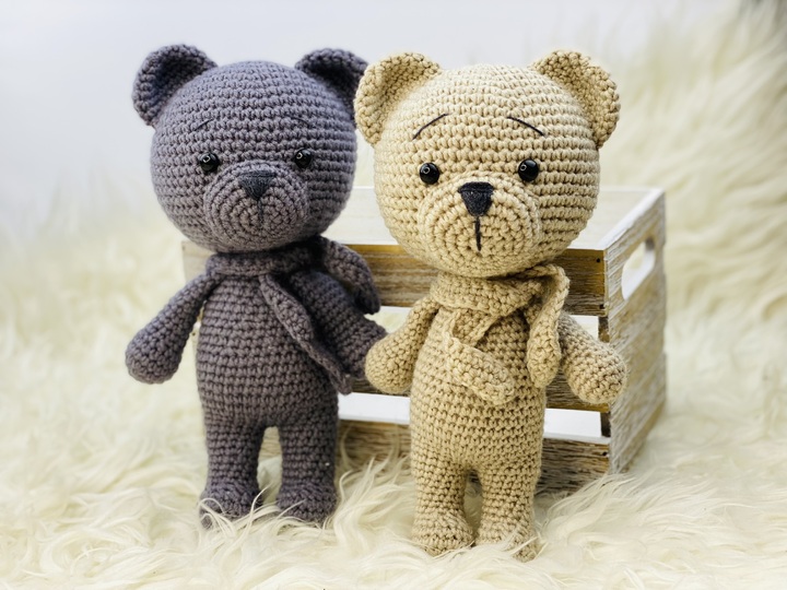 Häkelanleitung - Amigurumi Bär