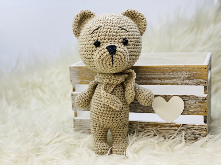 Häkelanleitung - Amigurumi Bär