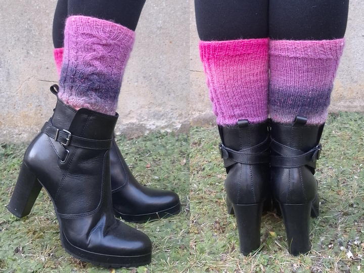 Leg Warmers AMORE Knitting Pattern