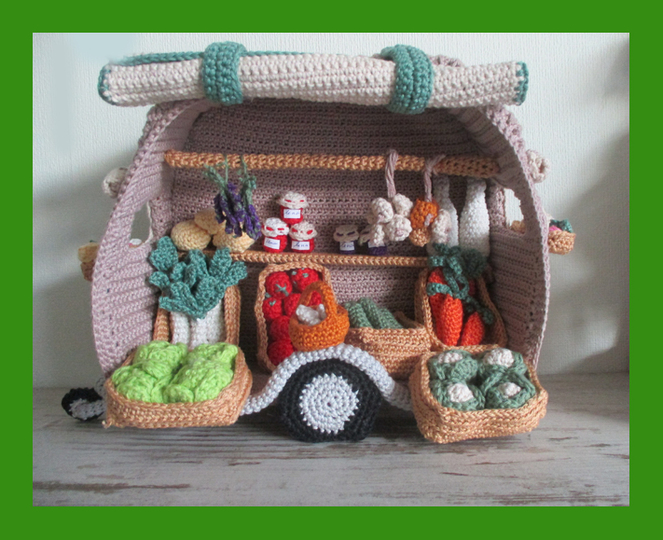 The little vegetable cart