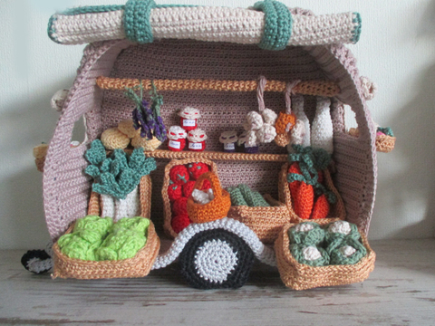 The little vegetable cart