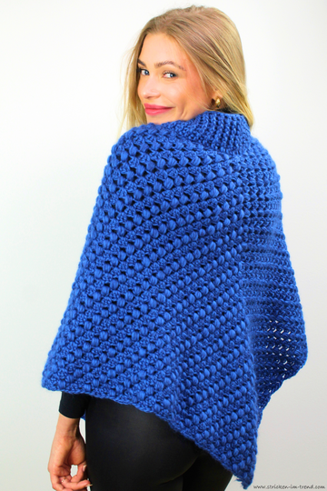 Crochet Pattern for Textured Poncho | Crochet Poncho MerinoSuperKid #7