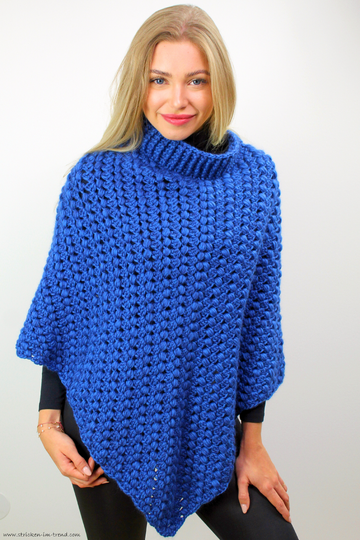 Crochet Pattern for Textured Poncho | Crochet Poncho MerinoSuperKid #7