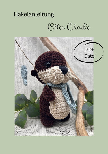 Häkelanleitung Otter Charlie, PDF zum Download