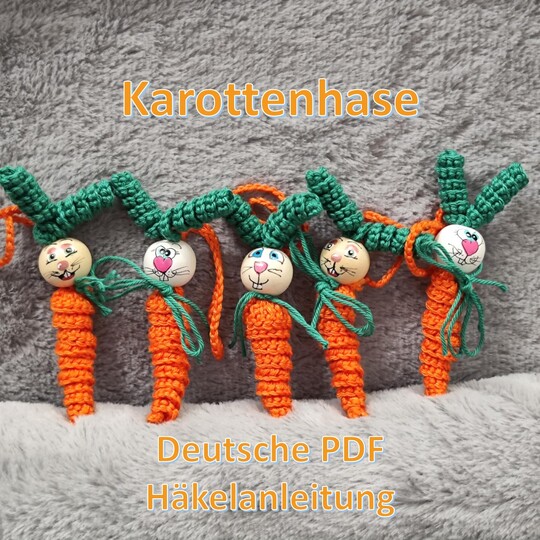 Crochet Pattern: Carrot Bunny