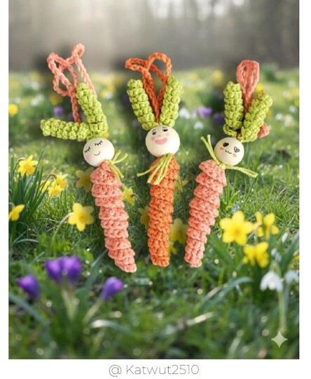 Crochet Pattern: Carrot Bunny