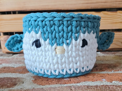 Anleitung Pinguin-Korb