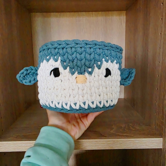 Anleitung Pinguin-Korb