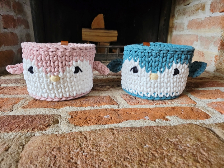 Anleitung Pinguin-Korb