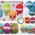 FREEBIE Crochet pattern colorful stuffed Easter eggs, 3 designs, PDF