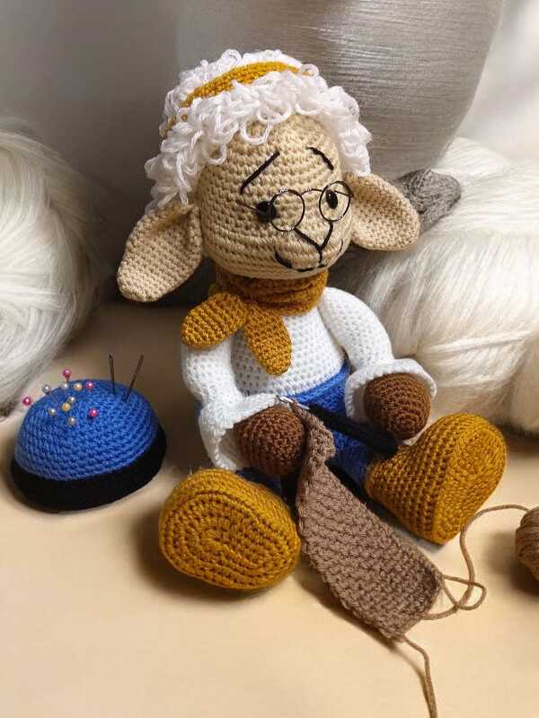 Häkelanleitung / Amigurumi / Helmi das Häkelschaf - Bild 2