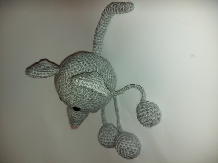 Häkelanleitung Martha Maus aus der kugelrunden Bande