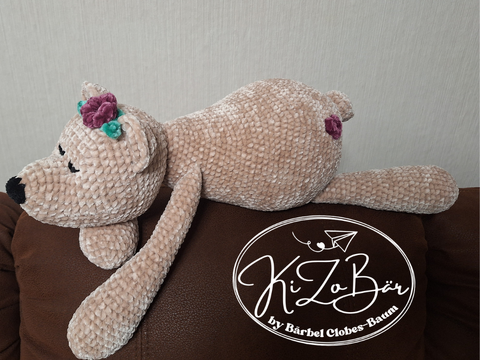 Kuschelbär Träumerle - Häkelanleitung für einen tollen Kuschelfreund