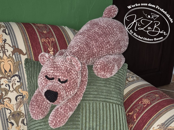 Kuschelbär Träumerle - Häkelanleitung für einen tollen Kuschelfreund